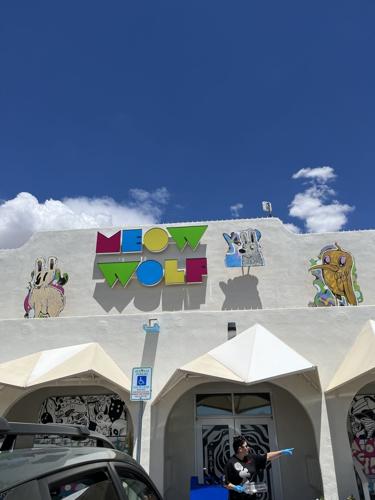 Entrance to Meow Wolf.