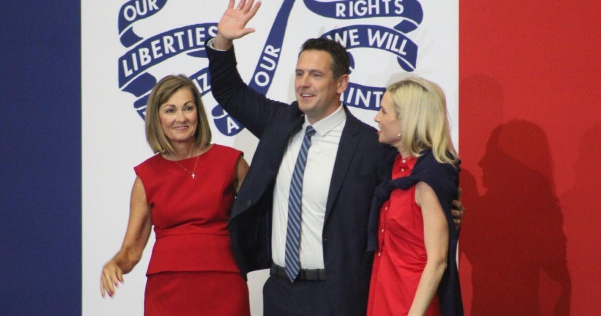 Primary winners Zach Lahn, Josh Turek debut at Iowa political party conventions Erin Murphy Lee-Gazette Des Moines Bureau Jun 17, 2026 8 mins ago