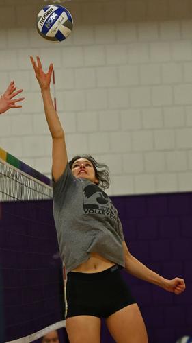 Iowa VBall at UNI Spring Tournament 11