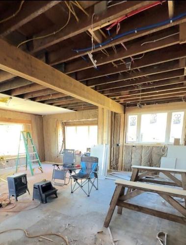 Sha'rel Moore and her husband bought a 1920's farmhouse on Facebook Marketplace in 2024. Moore has been documenting the renovation process ever since.