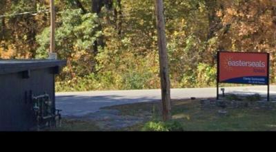 The entrance to Easterseals Iowa's Camp Sunnyside in Saylor Township.