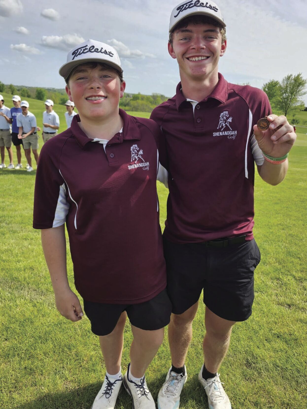 Shenandoah’s Martin, Spangler advance to district golf