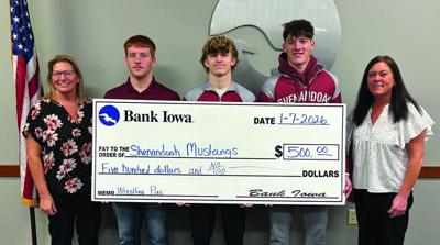 Shenandoah Wrestling Bank Iowa