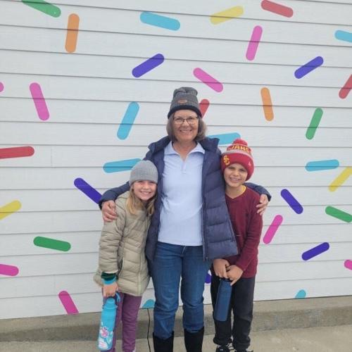 Kasia Gay, 69, retired four years ago. She spends a lot of her time now helping care for her two grandchildren.