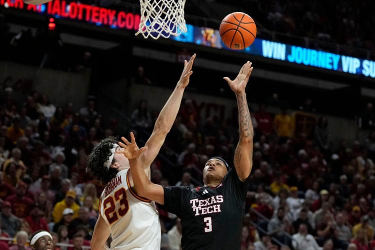 Texas Tech Iowa St Basketball
