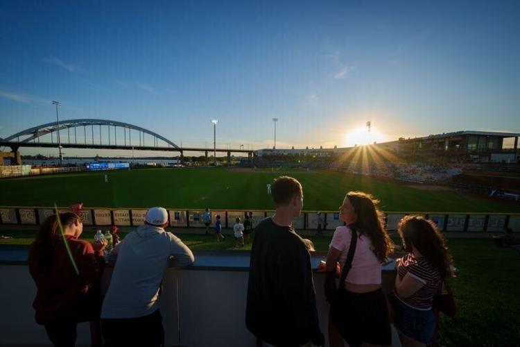 The Quad City River Bandits take on the Wisconsin Timber Rattlers at Modern Woodmen Park, June 16, 2026, in Davenport.