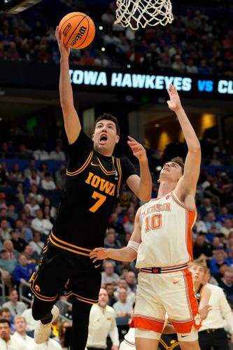 NCAA Iowa Clemson Basketball