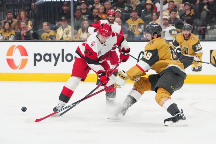 HOCKEY-NHL-VGK-CAR/