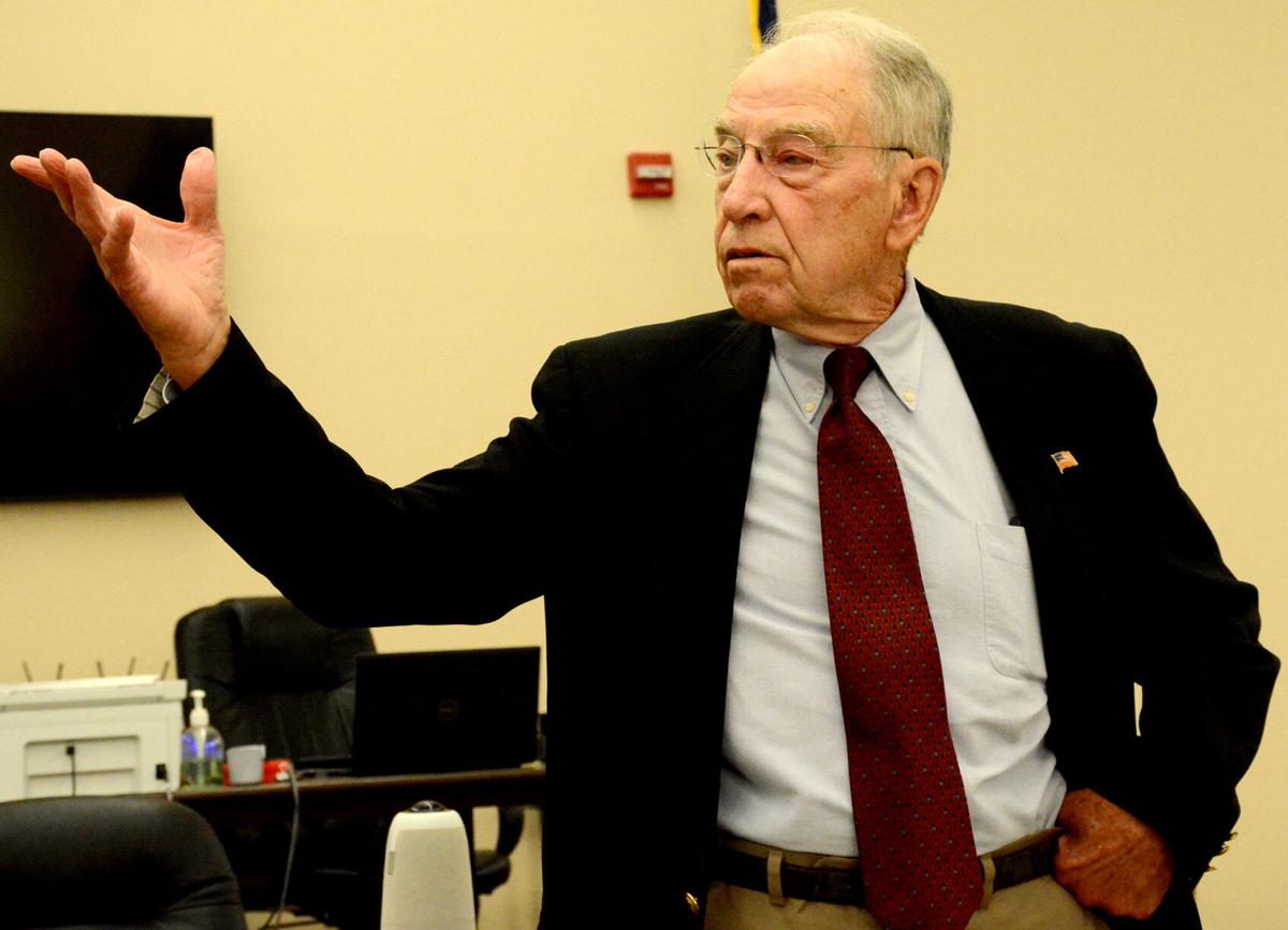 Grassley holds town hall meeting in Clarinda