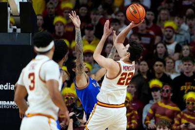 Kansas Iowa St Basketball