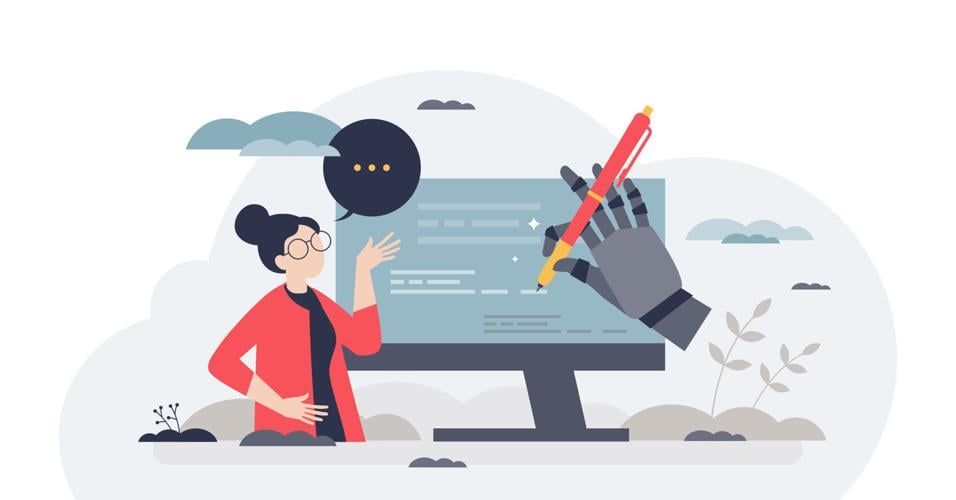 AI writing