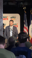 Zach Wahls gives “full support” to Josh Turek in concession speech