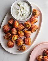 The Kitchn: Bacon-wrapped Brussels sprouts are impossibly crispy