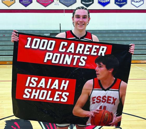 Isaiah Sholes 1000 points