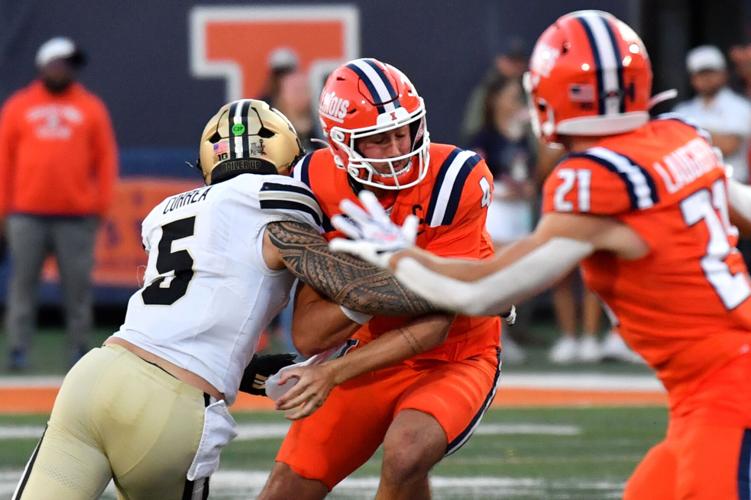 NCAA Football: Purdue at Illinois