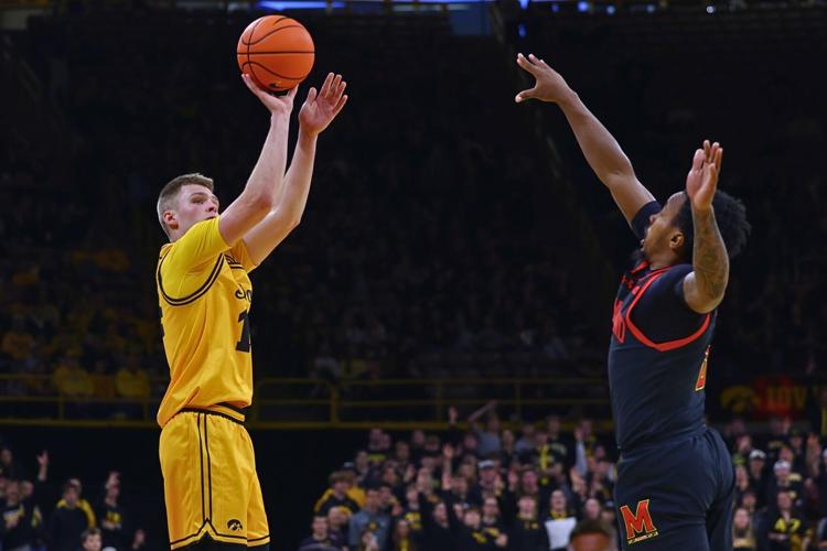Iowa MBBall vs. Maryland 4