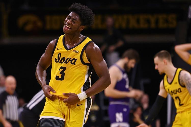 Iowa MBBall vs. Northwestern 13
