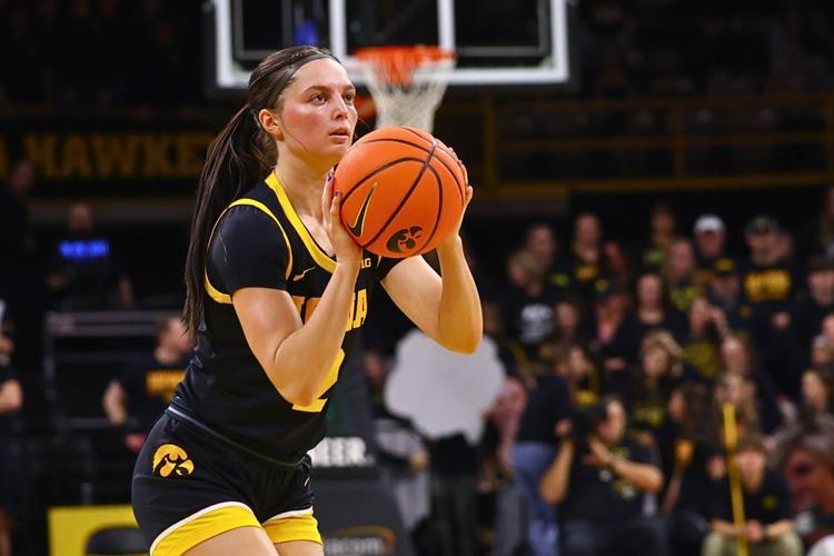 Iowa WBBall vs. Oregon 9