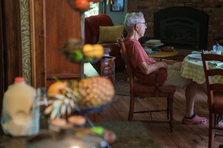 Lynn and Bob Swan live around 2 miles away from the Palo Alto county line Wednesday, July 29, 2026.