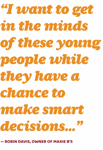 Maxie B's feature quote