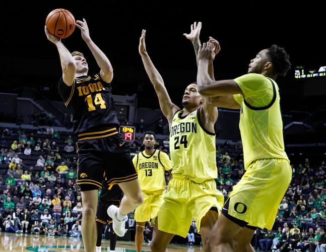 Iowa Oregon Basketball
