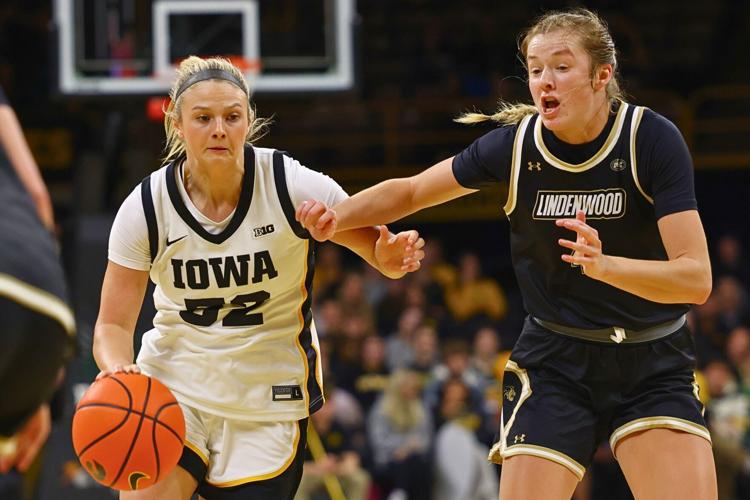 Iowa WBBall vs. Lindenwood 4