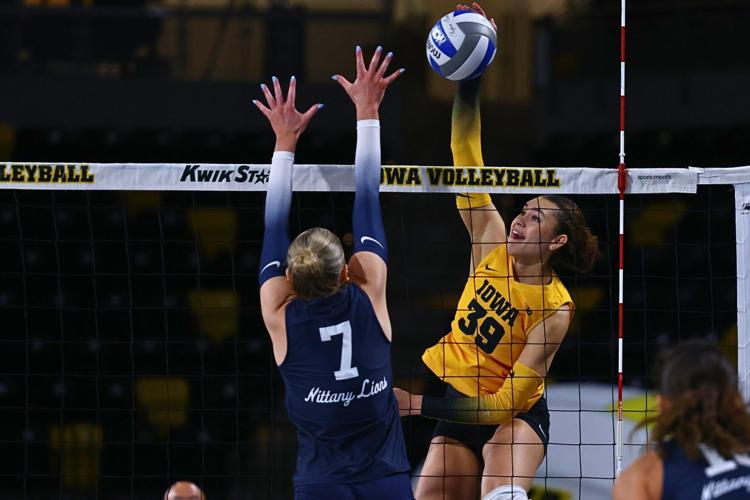 Iowa VBall vs. Penn State 2
