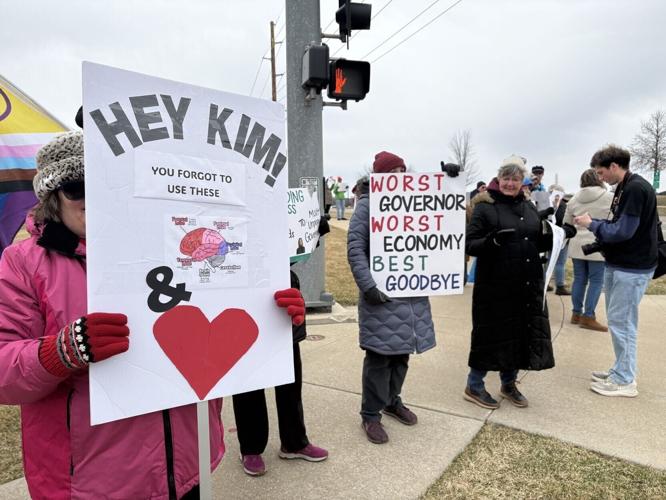 Reynolds Cedar Rapids protest