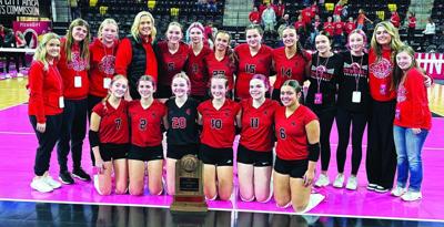 Sidney Volleyball at state