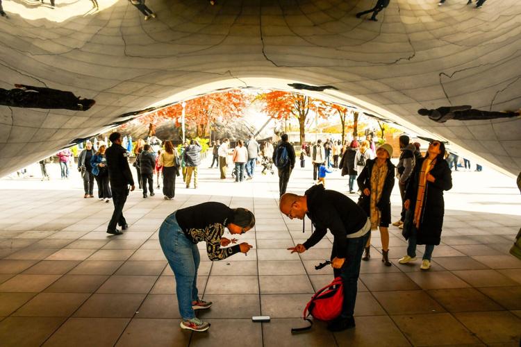 Millennium Park in Chicago, Illinois on Nov. 6, 2025.