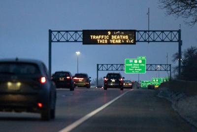 Iowa DOT highway sign (copy)