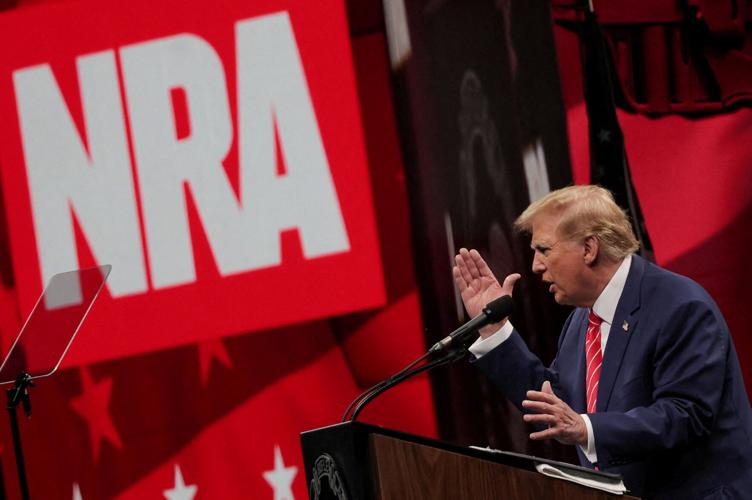 FILE PHOTO: The National Rifle Association (NRA) annual meeting in Dallas