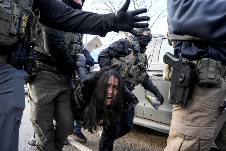 FILE PHOTO: Aftermath of the fatal shooting of Renee Nicole Good, in Minneapolis