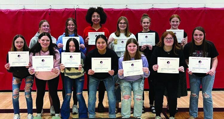 Clarinda Girls Wrestling Academic