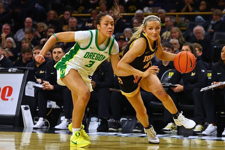 Iowa WBBall vs. Oregon 10
