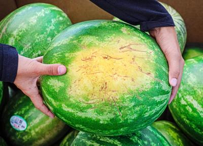 Look, lift and turn: How to pick the perfect melon