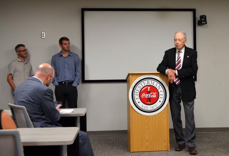Grassley Chesterman town hall