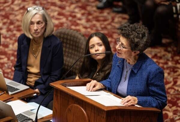 Iowa Senate Minority Leader Janice Weiner