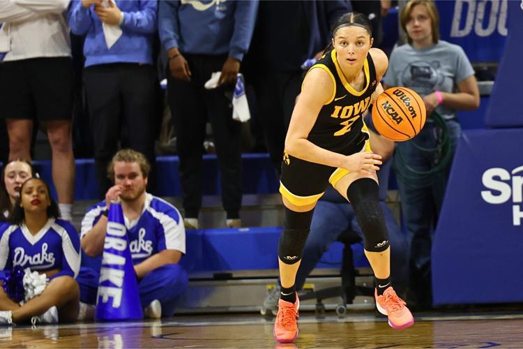 Iowa WBBall vs. Drake 11