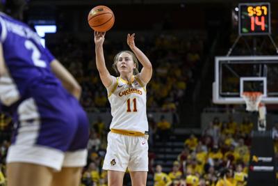 Emily Ryan Iowa State vs Kansas State.