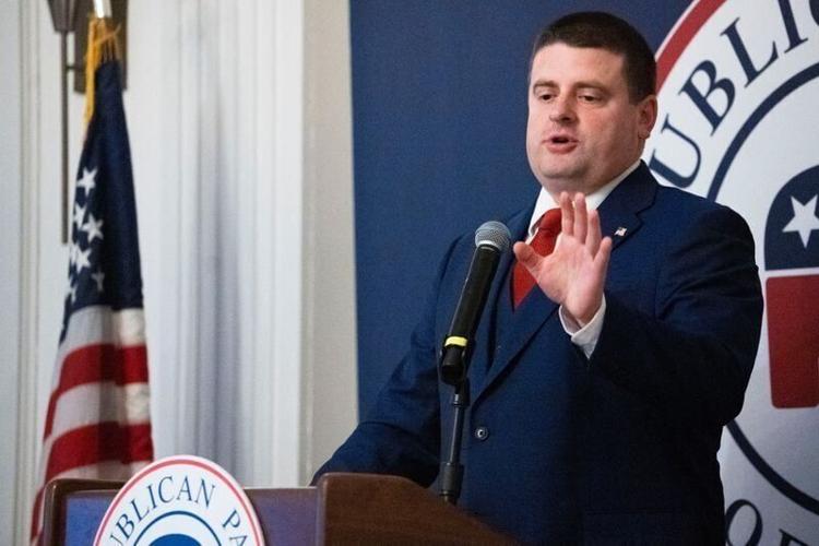 House Speaker Pat Grassley, R-New Hartford, speaks during the 2025 Iowa GOP Legislative Breakfast at Hotel Fort Des Moines on Monday, Jan. 13, 2025, in Des Moines.