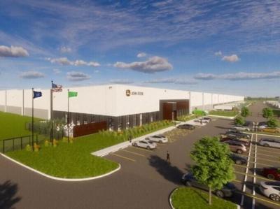 1.2 million-square-foot John Deere warehouse will employ hundreds of construction workers