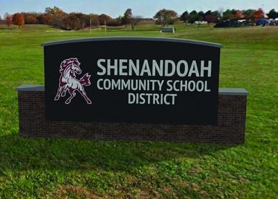 Updated Shenandoah school signage