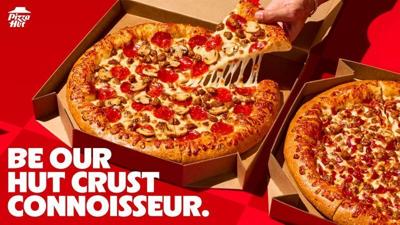Pizza Hut is looking for a "Hut Crust Connoisseur" which pays someone to eat free pizza for a year.