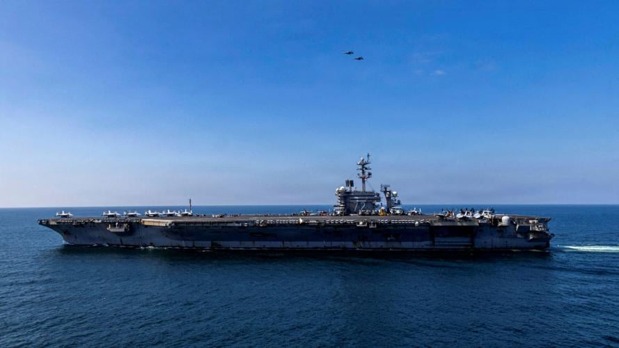 FILE PHOTO: USS Abraham Lincoln supports Operation Epic Fury