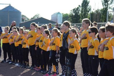 First game played on new Gary L. Vanatta Family Ballfield in Randolph