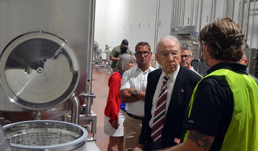 Grassley syrup batching table