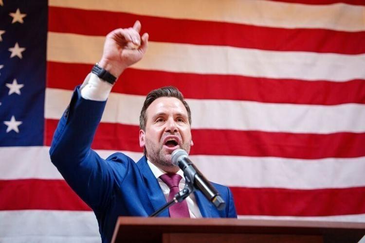 Iowa state Rep. Josh Turek speaks during a primary election night watch party after winning the Democratic nomination for U.S. Senate, Tuesday, June 2, 2026, in Des Moines.
