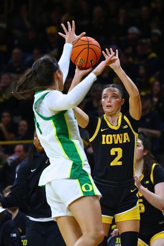 Iowa WBBall vs. Oregon 6