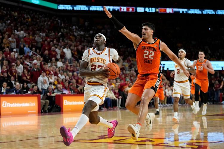 Oklahoma St Iowa St Basketball